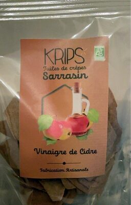 Sucre et nutriments contenus dans Krips