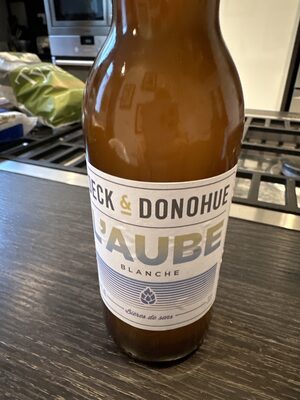 中的糖分和营养成分 Deck donohue