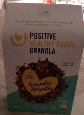 Sucre et nutriments contenus dans Positive healthy foods