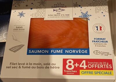 Sucre et nutriments contenus dans Pure saumon