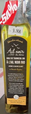 Sucre et nutriments contenus dans Ail noir des claires