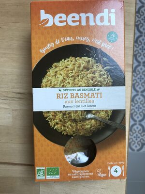 Riz basmati aux lentilles