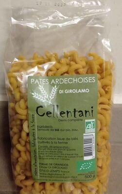 Sucre et nutriments contenus dans Di girolamo