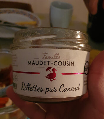 Sucre et nutriments contenus dans Famille maudet cousin