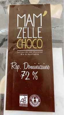 Sucre et nutriments contenus dans Mam zelle choco