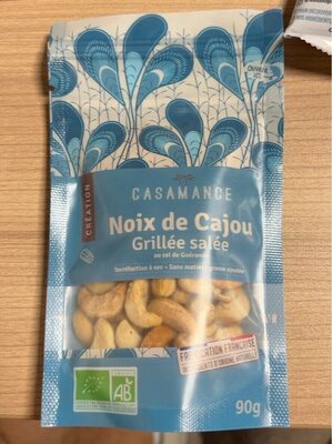 Sucre et nutriments contenus dans Casamance