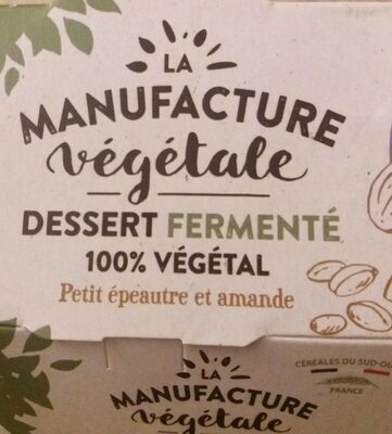 Sucre et nutriments contenus dans Manufacture vegetale