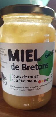 Sucre et nutriments contenus dans Miel de bretons gast