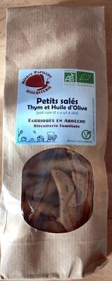 Sucre et nutriments contenus dans Biscuiterie minute papillon