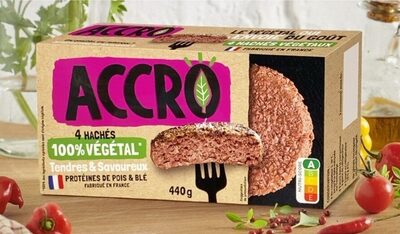 Sucre et nutriments contenus dans Accro