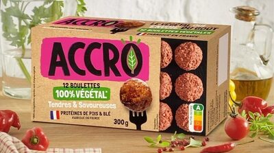 Boulettes vegetariennes surgelees