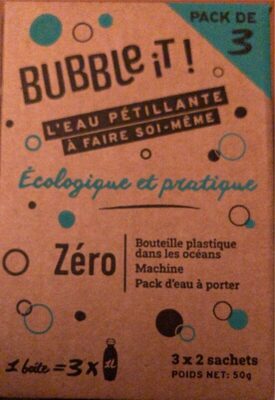 Sucre et nutriments contenus dans Bubble it