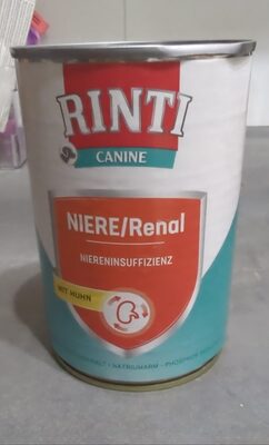 Zucker und Nährstoffe drin Rinti canine