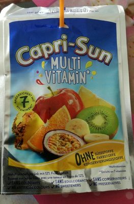 Sugar and nutrients in Capri sonne