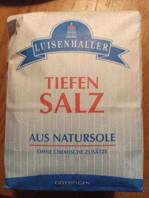 Zucker und Nährstoffe drin Saline luisenhaller gmbh