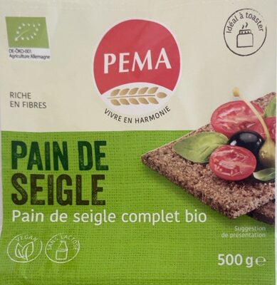 Sucre et nutriments contenus dans Pema