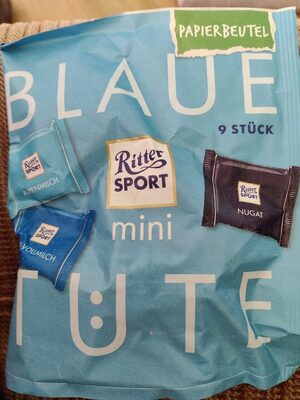 Zucker und Nährstoffe drin Ritter sport mini