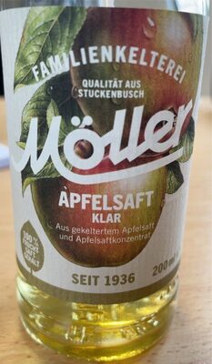 Zucker und Nährstoffe drin Moller