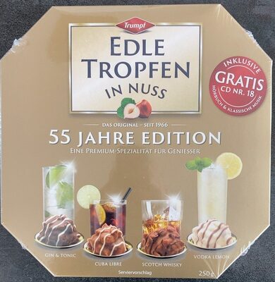 Zucker und Nährstoffe drin Trumph