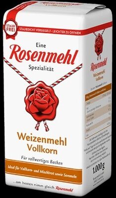 Zucker und Nährstoffe drin Rosenmehl edeka