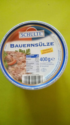 Sucre et nutriments contenus dans Schulte