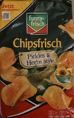 Zucker und Nährstoffe drin Funny frisch chipsfrisch