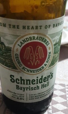 中的糖分和营养成分 Schneider s