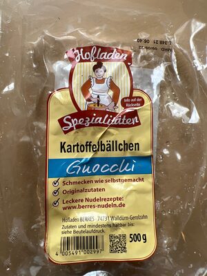 Zucker und Nährstoffe drin Kartoffelballchen