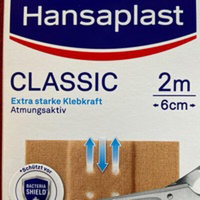 Zucker und Nährstoffe drin Hansaplast