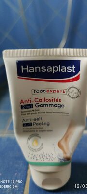 Sucre et nutriments contenus dans Hansaplast