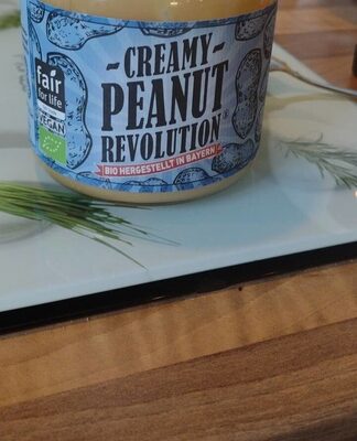 Zucker und Nährstoffe drin Peanut revolution