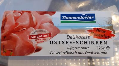 Zucker und Nährstoffe drin Timmendorfer