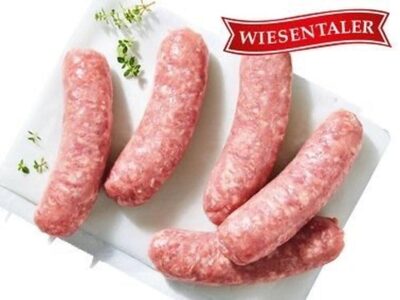 Zucker und Nährstoffe drin Thuringer bratwurst frisch vom grill