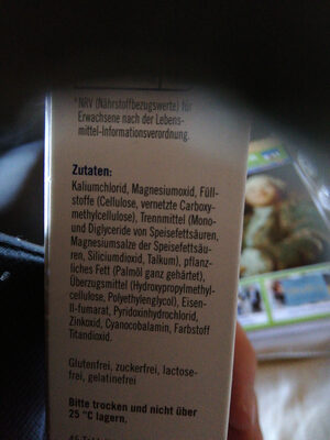 Eisen zink tabletten