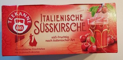 Zucker und Nährstoffe drin Teekanne