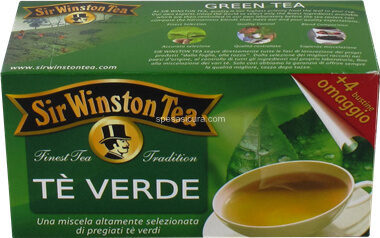 Sucre et nutriments contenus dans Sir winston tea