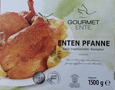 Zucker und Nährstoffe drin Gourmet ente