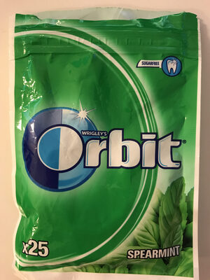 Sucre et nutriments contenus dans Orbit