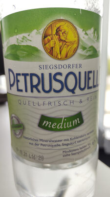 Zucker und Nährstoffe drin Siegsdorfer petrusquelle gmbh