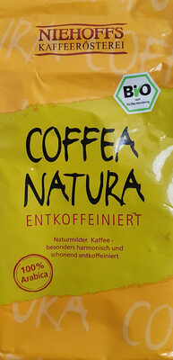 Zucker und Nährstoffe drin Niehoffs kaffeerosterei