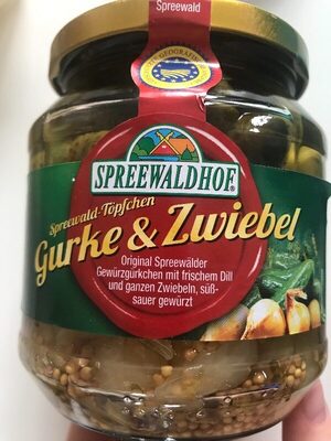 Zucker und Nährstoffe drin Spreewaldholf