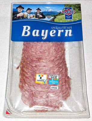 Zucker und Nährstoffe drin Spezialitat aus bayern