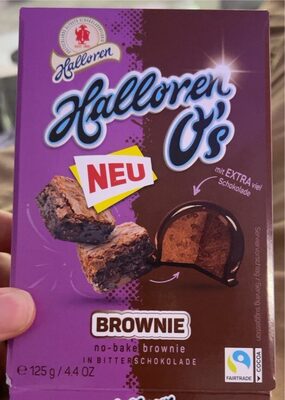 Zucker und Nährstoffe drin Brownie