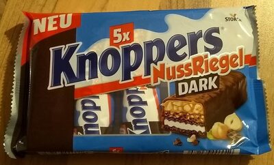 糖質や栄養素が Knoppers storck