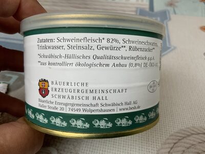 Zucker und Nährstoffe drin Schwabisch hall