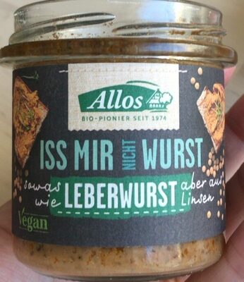 Zucker und Nährstoffe drin Iss mir nicht wurst