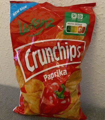 糖質や栄養素が Crunchips