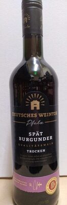 Zucker und Nährstoffe drin Deutsches weintor