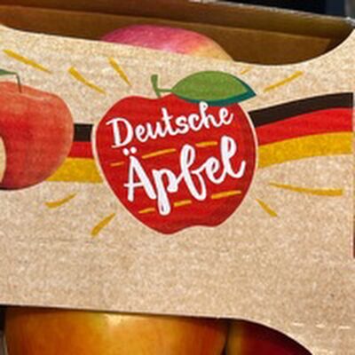 Zucker und Nährstoffe drin Deutsche apfel