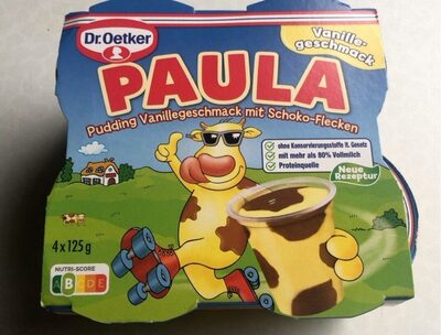 Suhkur ja toitained sees Dr oetker vanille